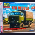 1:43   AVD Models   1568 Бортовой грузовик IFA W50LA (с тентом)