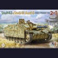 1:35   Takom   8009   StuH42&StuG III Ausf.G Early Production (2in1)