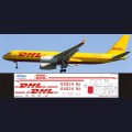 1:144   Ascensio   T20-003   Набор декалей для Ту-204C авиакомпания DHL 