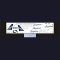 1:144   Ascensio   100-004   Набор декалей для Суперджет 100 авиакомпания Якутия 