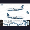 1:144   Ascensio   735-014   Набор декалей для Boeing 737-500 авиакомпания Аврора 