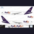 1:144   Ascensio   76F-003   Набор декалей для Boeing 767-300F авиакомпания FedEx 