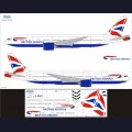 1:144   Ascensio   772-005   Набор декалей для Boeing 777-200 авиакомпания British Airways 