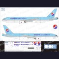 1:144   Ascensio   77F-006   Набор декалей для Boeing 777F авиакомпания Korean Air Cargo 