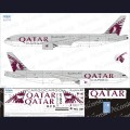 1:144   Ascensio   77F-007   Набор декалей для Boeing 777F авиакомпания Qatar Airlines Cargo 