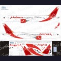 1:144   Ascensio   788-007   Набор декалей для Boeing 787-8 Dreamliner авиакомпания Avianca 