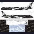 1:144   Ascensio   789-004   Набор декалей для Boeing 787-9 Dreamliner авиакомпания Air New Zealand (Black) 