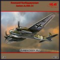 1:48   ICM   48234 Немецкий бомбардировщик Junkers Ju.88A-14 