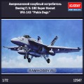 1:72   Academy   12547 Американский палубный истребитель Boeing F/A-18E Super Hornet VFA-143 