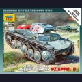 Zvezda   6102   1:100   Немецкий легкий танк Pz.Kpfw.II 