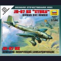 Zvezda   6123   1:144   Немецкий пикирующий бомбардировщик Junkers Ju.87B-2 Stuka 