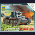 Zvezda   6130   1:100   Немецкий легкий танк Pz.Kpfw.38(t) 