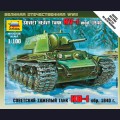 Zvezda   6141   1:100   Советский тяжёлый танк КВ-1 образца 1940г 
