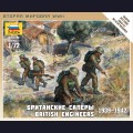 Zvezda   6219   1:72   Британские сапёры, 1939-1942г 